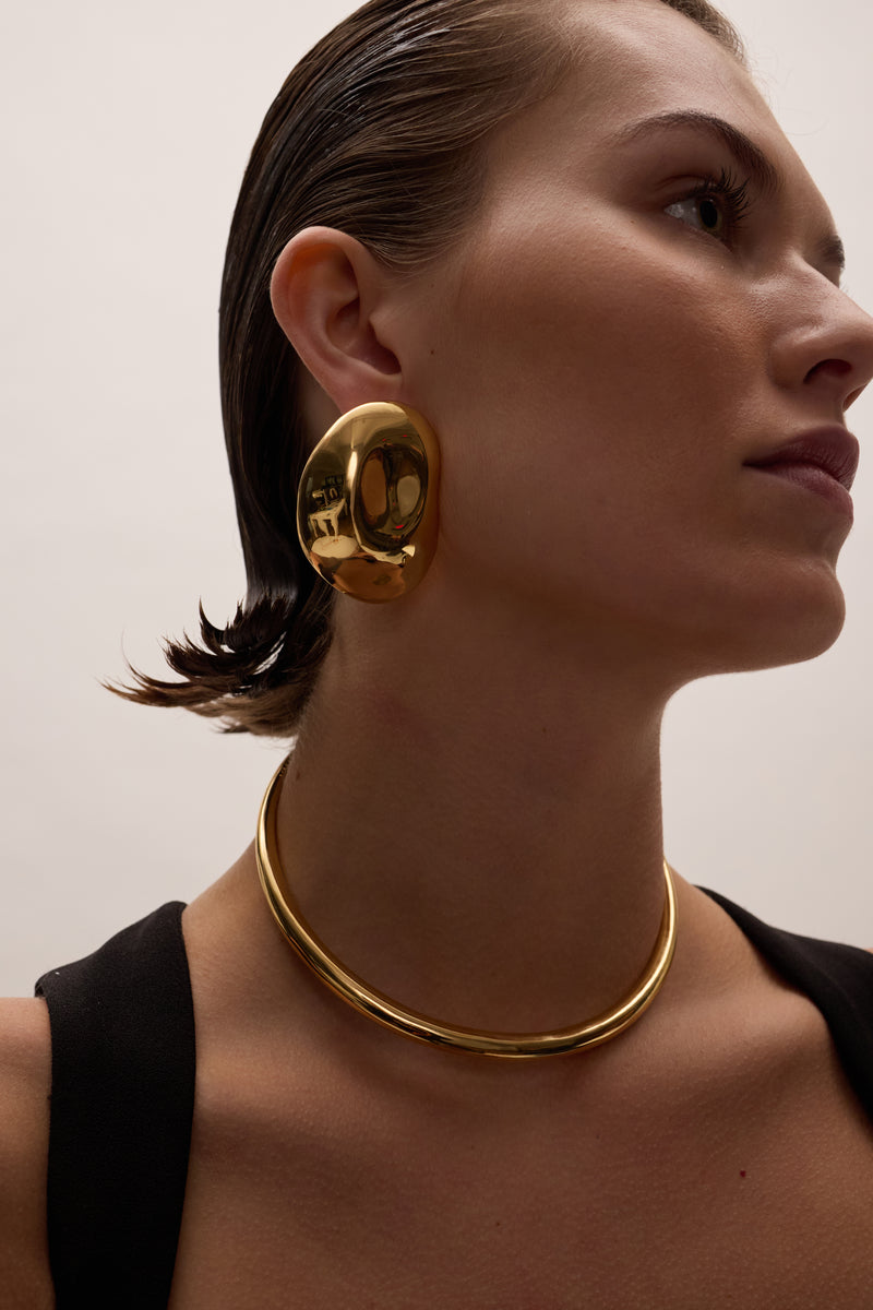 Romy Metal Collar Necklace