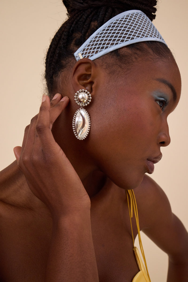 Marsha Ballchain Drop Earrings