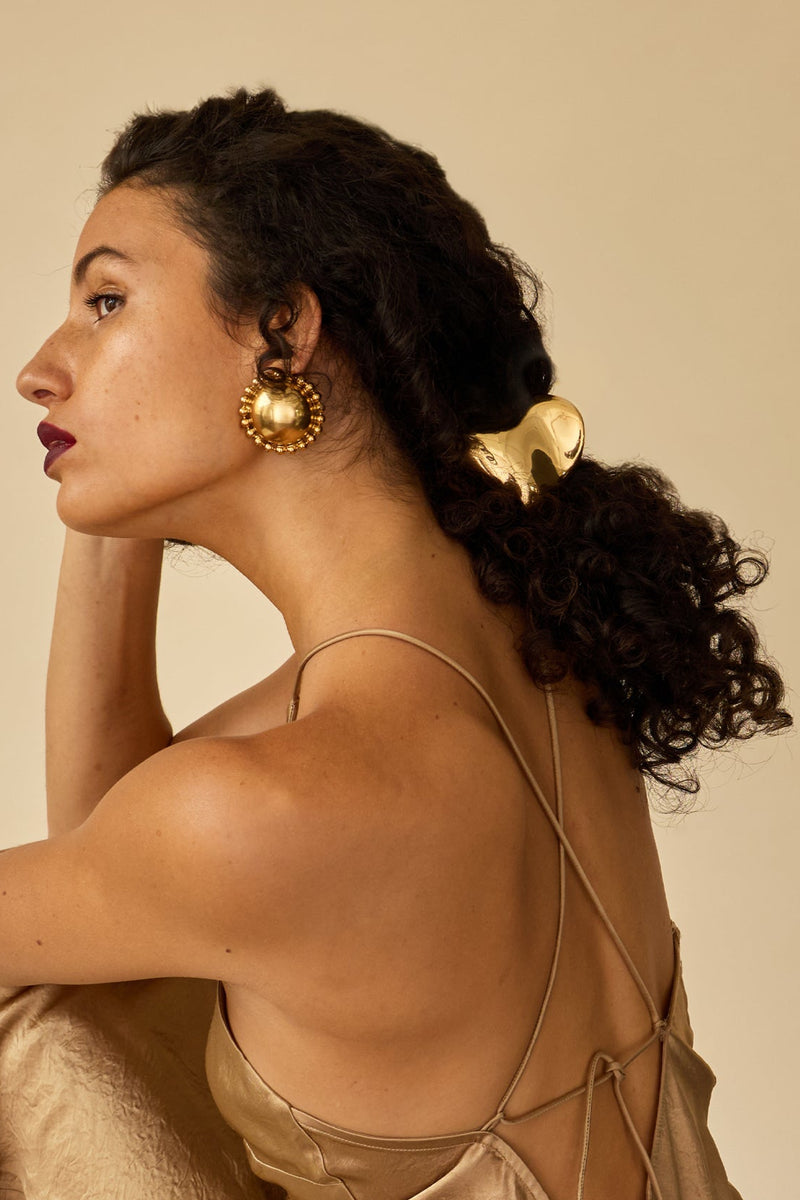 Gigi Heart Metal Mega Claw Clip