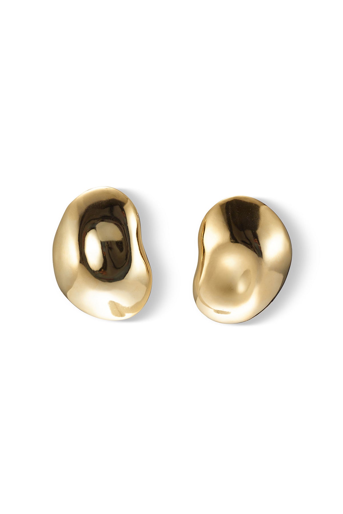 Zoe Button Earrings