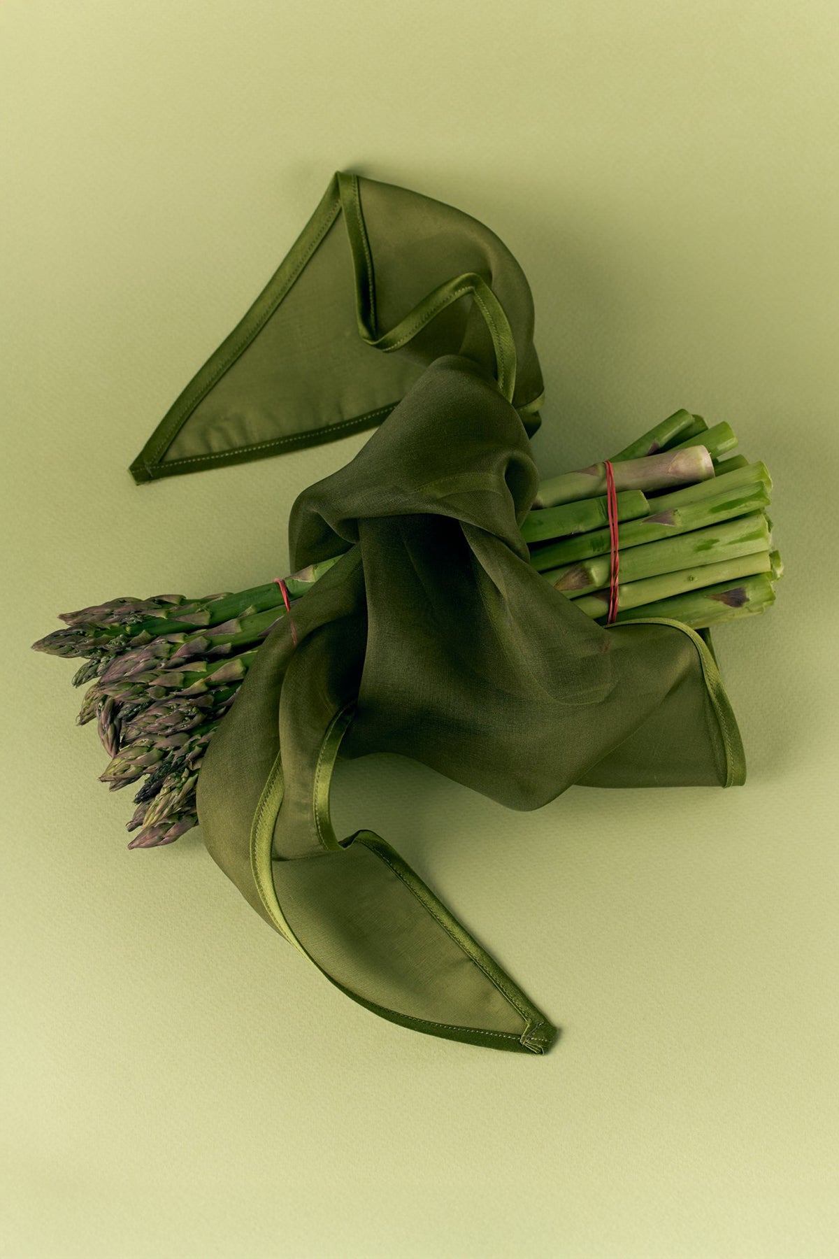 Sheer silk Structured Bandana