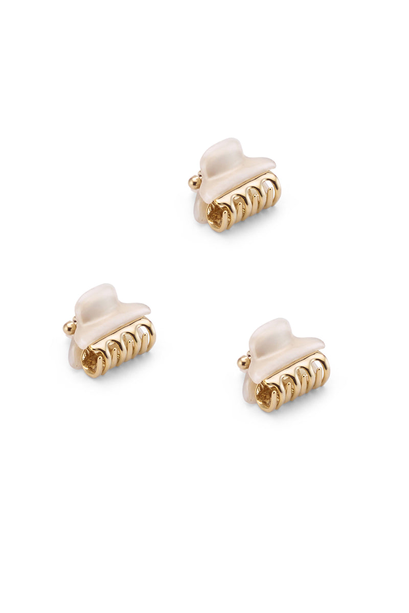Colette Micro Claw Clip Set of 3