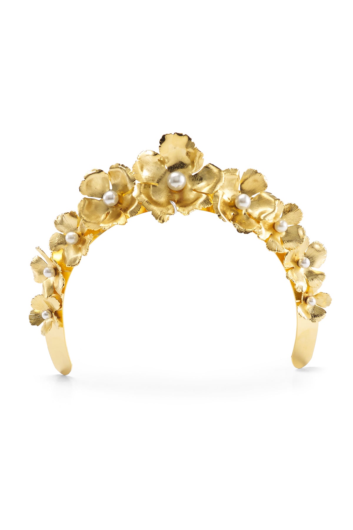 Eden Wide Pearl Crown