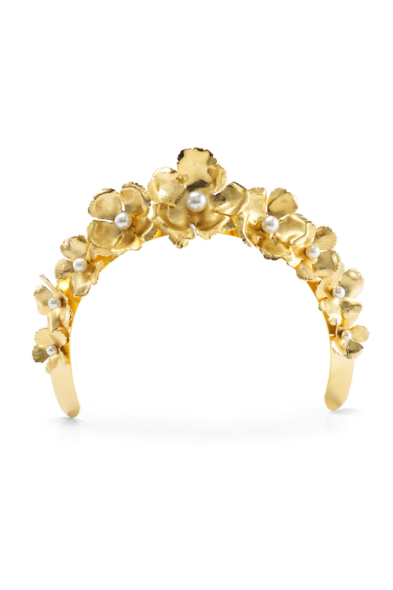 Eden Wide Pearl Crown