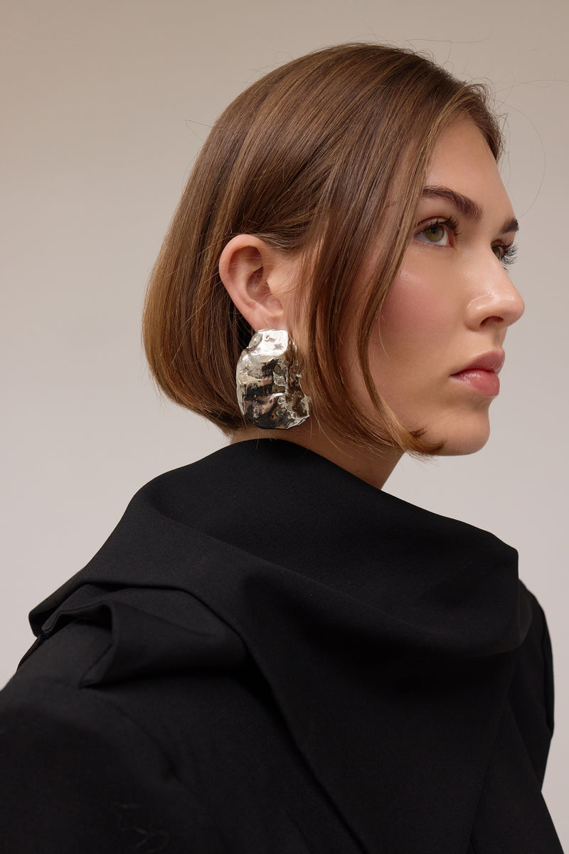 Hera Hammered Earrings