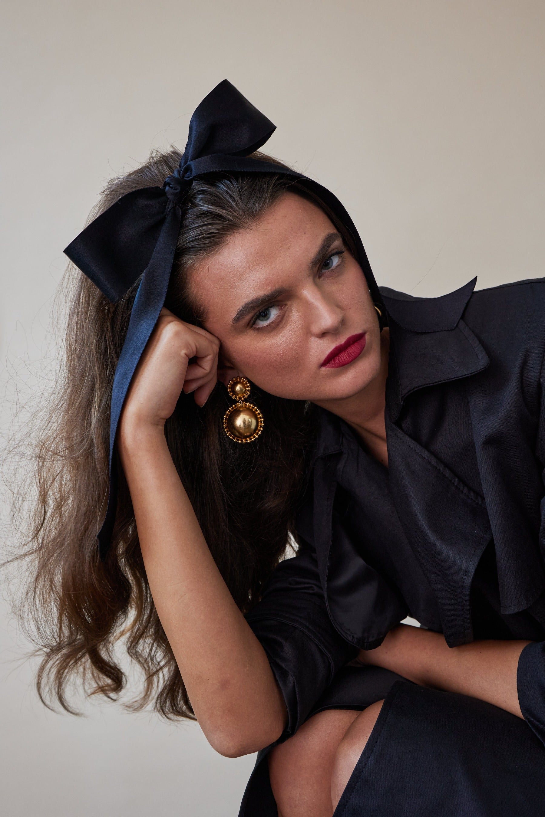 Lucia Dome Earrings