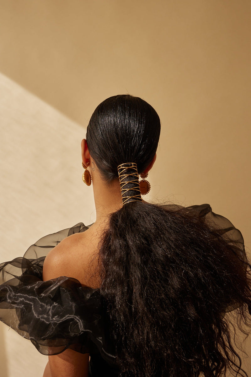 Corset Glossy Pony Cuff