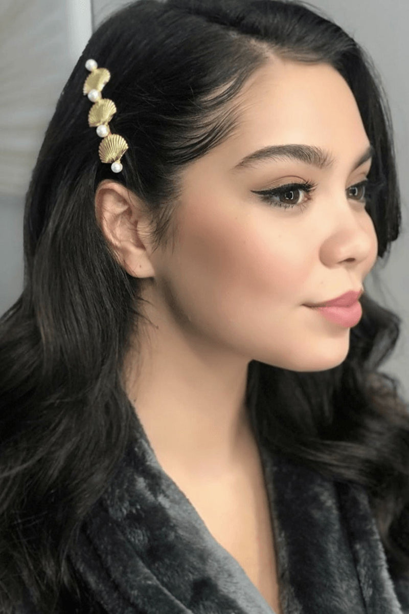 Sandy Pearl Barrette