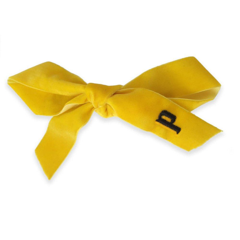 Monogram Bow French Barrette