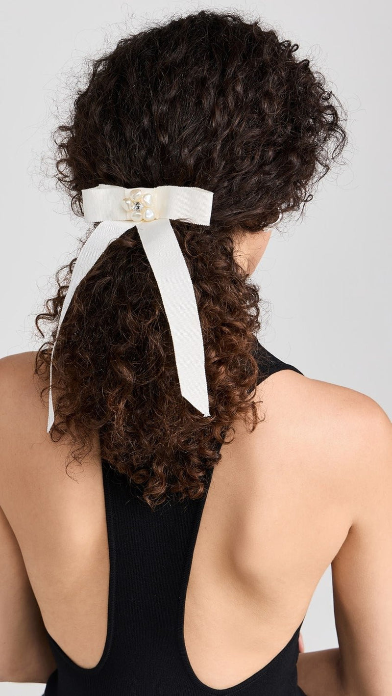 Freshwater Pearl and Crystal Kate Bow