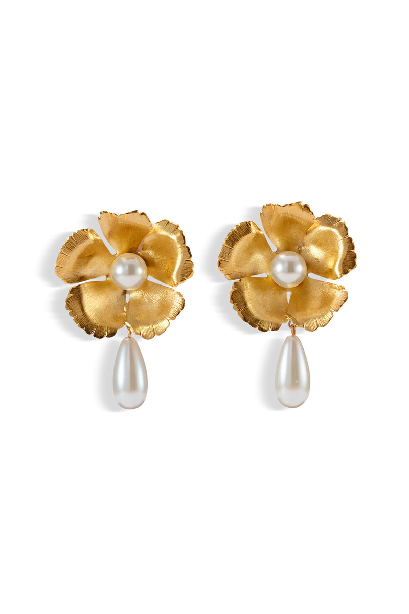 Eden Pearl Tear Drop Earrings