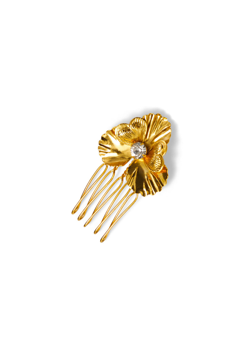 Poppy Petite Crystal Comb