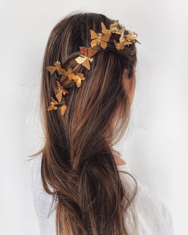 Allegra Butterfly Clip Set of 3