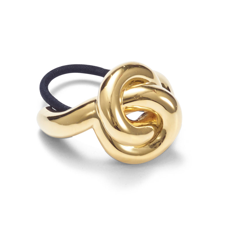 Glossy Knot Pony Cuff