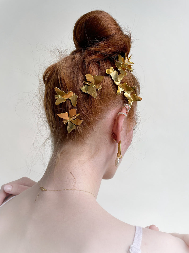 Allegra Butterfly Clip Set of 3