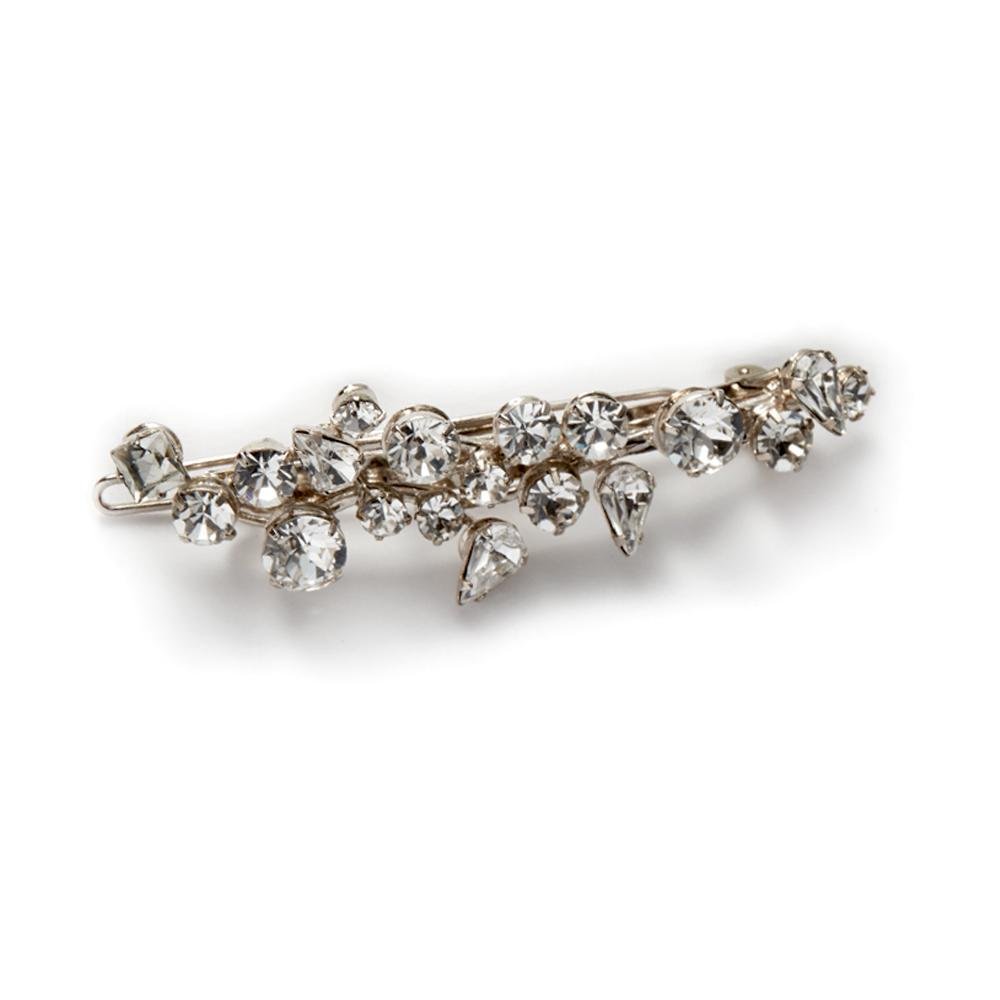 Mattar Clear Crystal Barrette | LELET NY