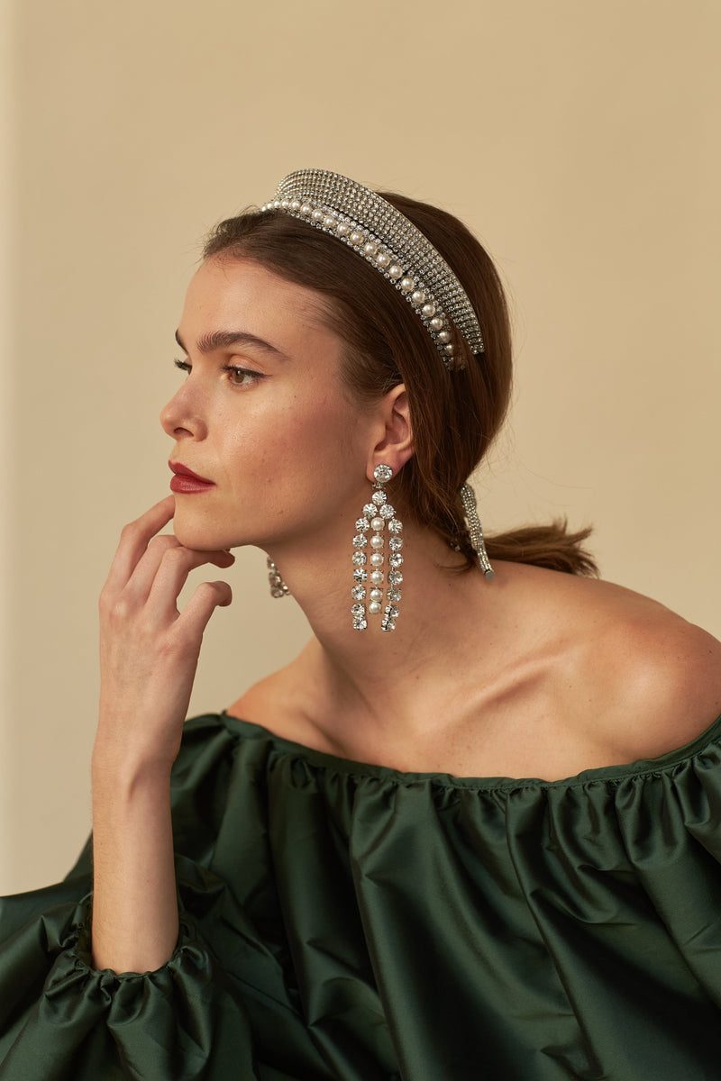 Leonia Crystal Crown