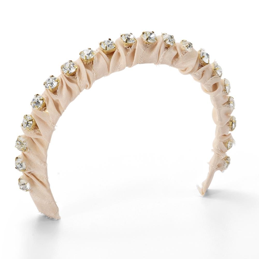 Lea Silk Crystal Headband | LELET NY