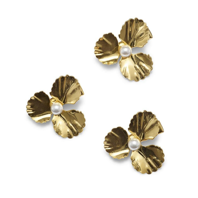 Pearl Poppy Claw Set of 3