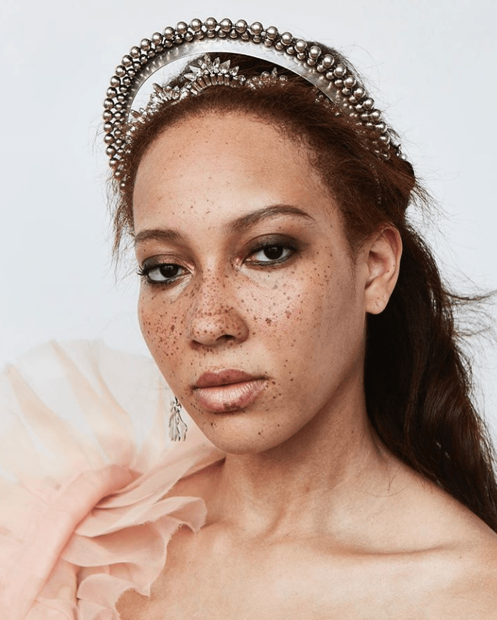 Glossy Ballchain Wide Headband