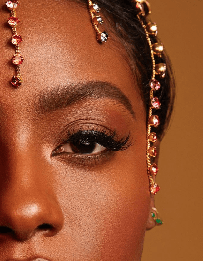 Crystal Spine Blush Comb