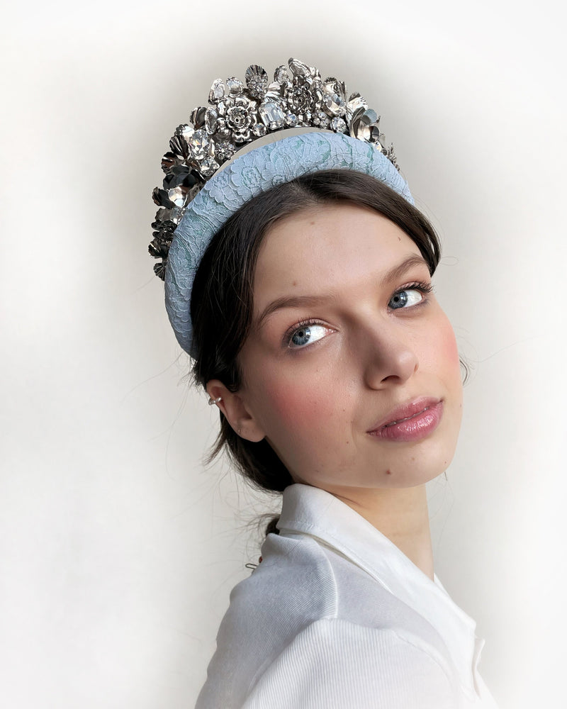 Daphne Crystal Wide Crown