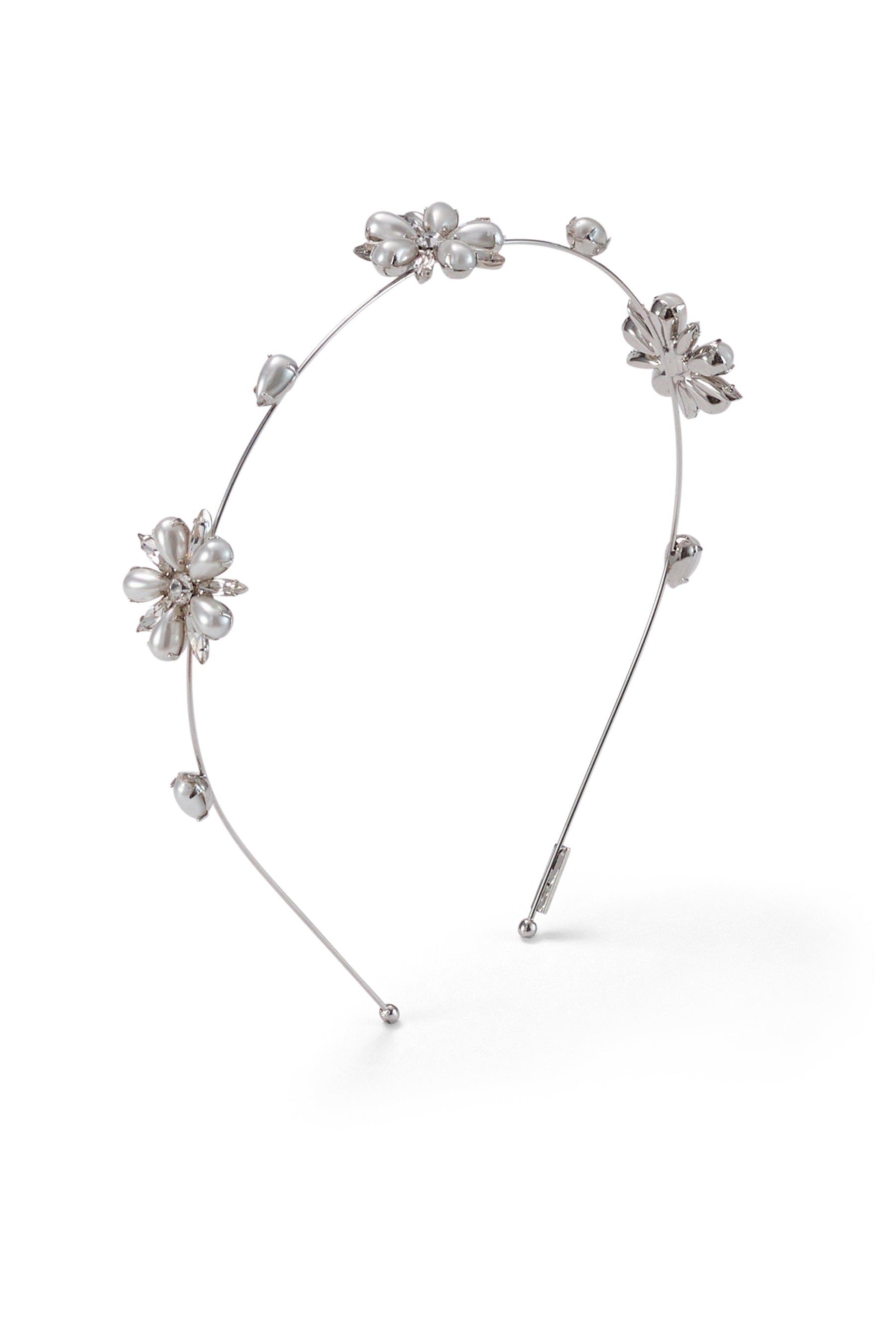 Annie Pearl and Crystal Strand Headband