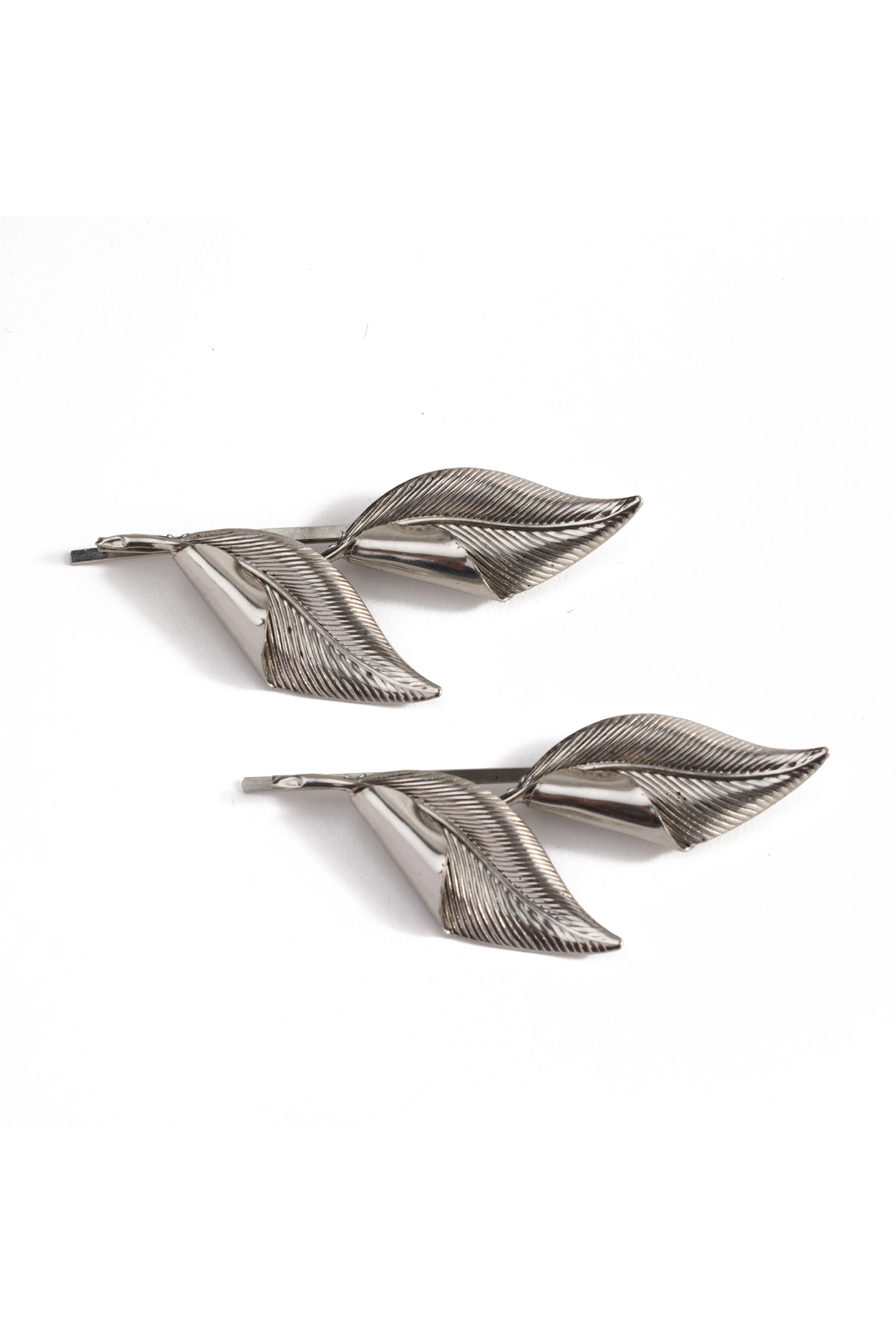 Deco Leaf Bobbi Pin Set of 2