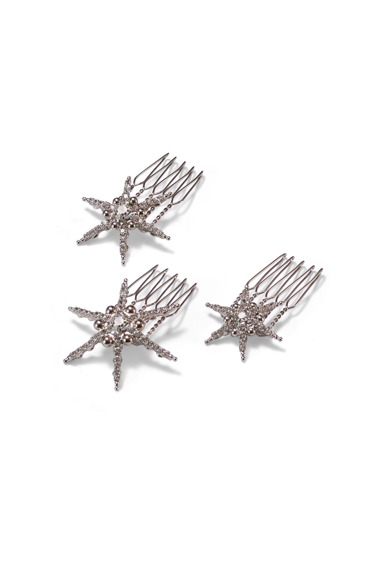 Venus Crystal Comb Set of 3