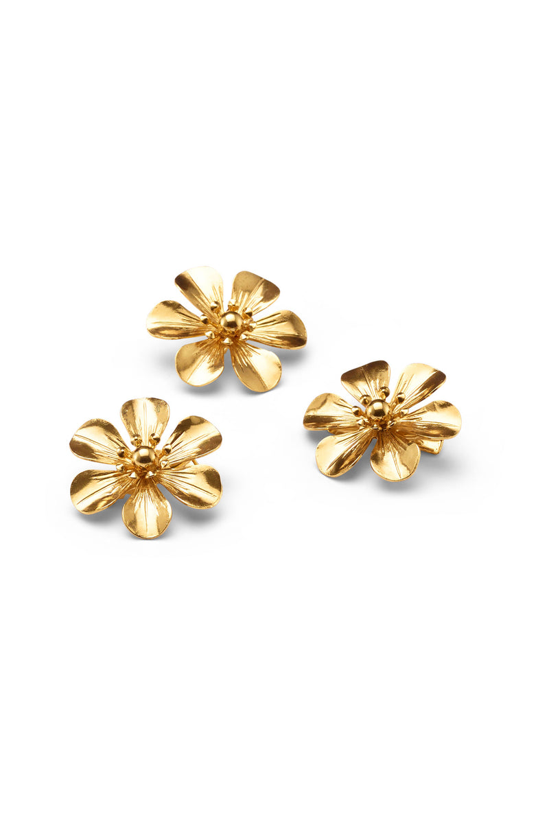 Floral Clip Set of 3