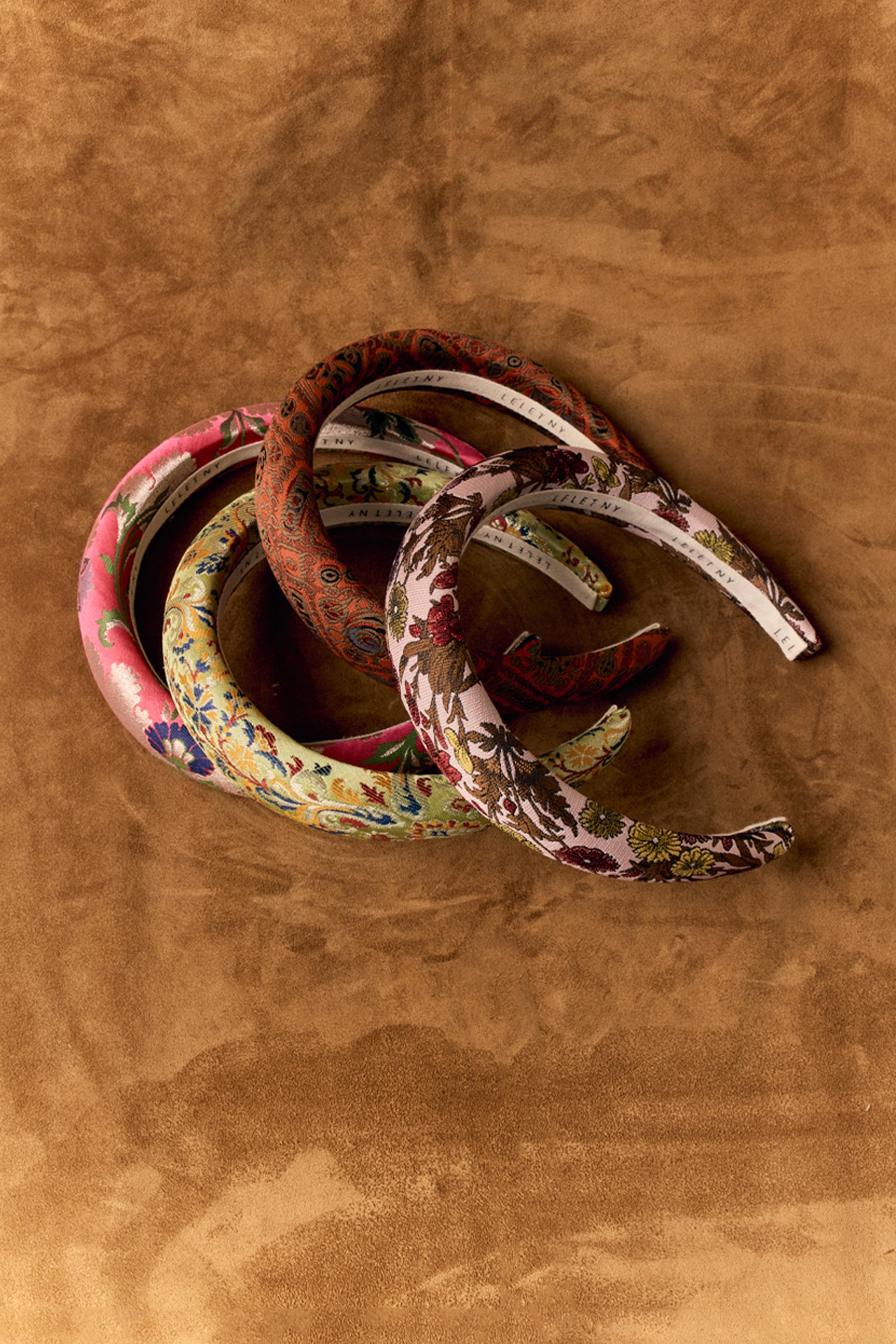 Dahlia Jacquard Padded Headband