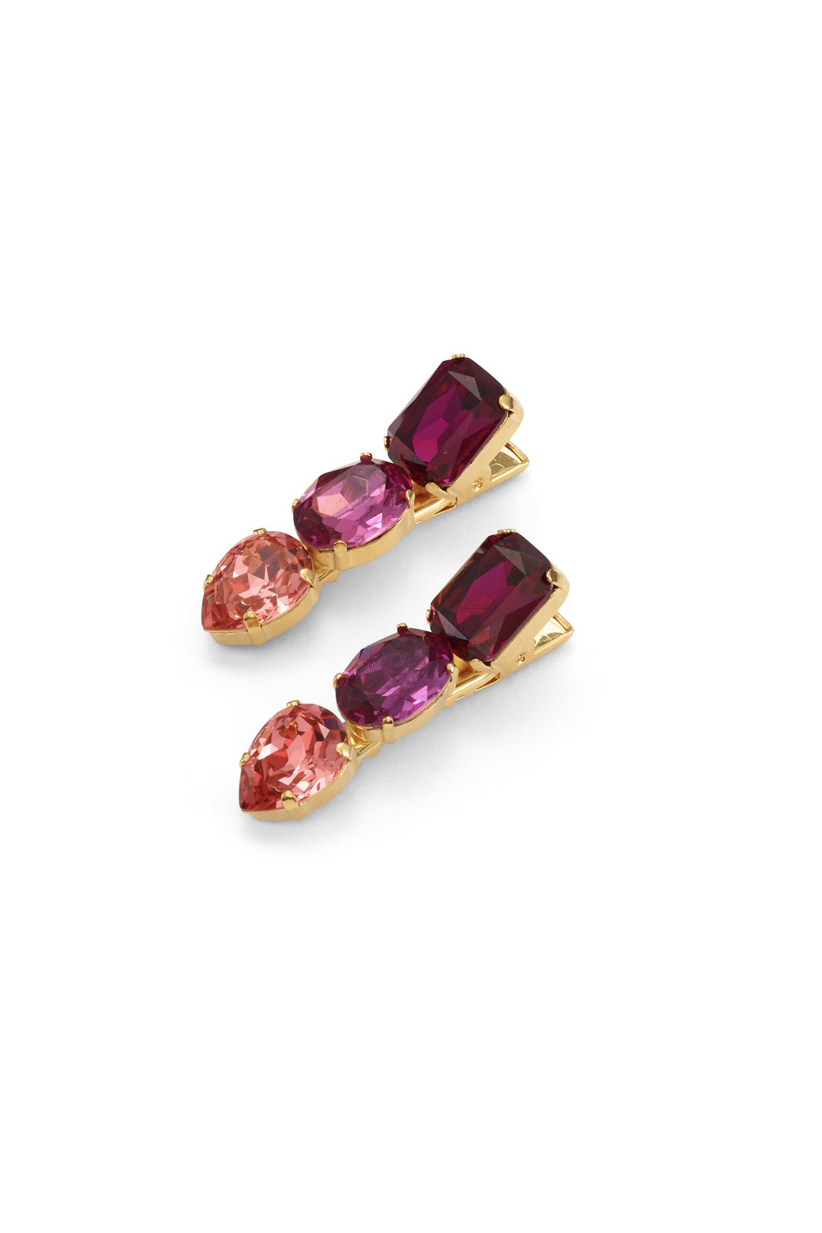 Mika Crystal Clip Set of 2