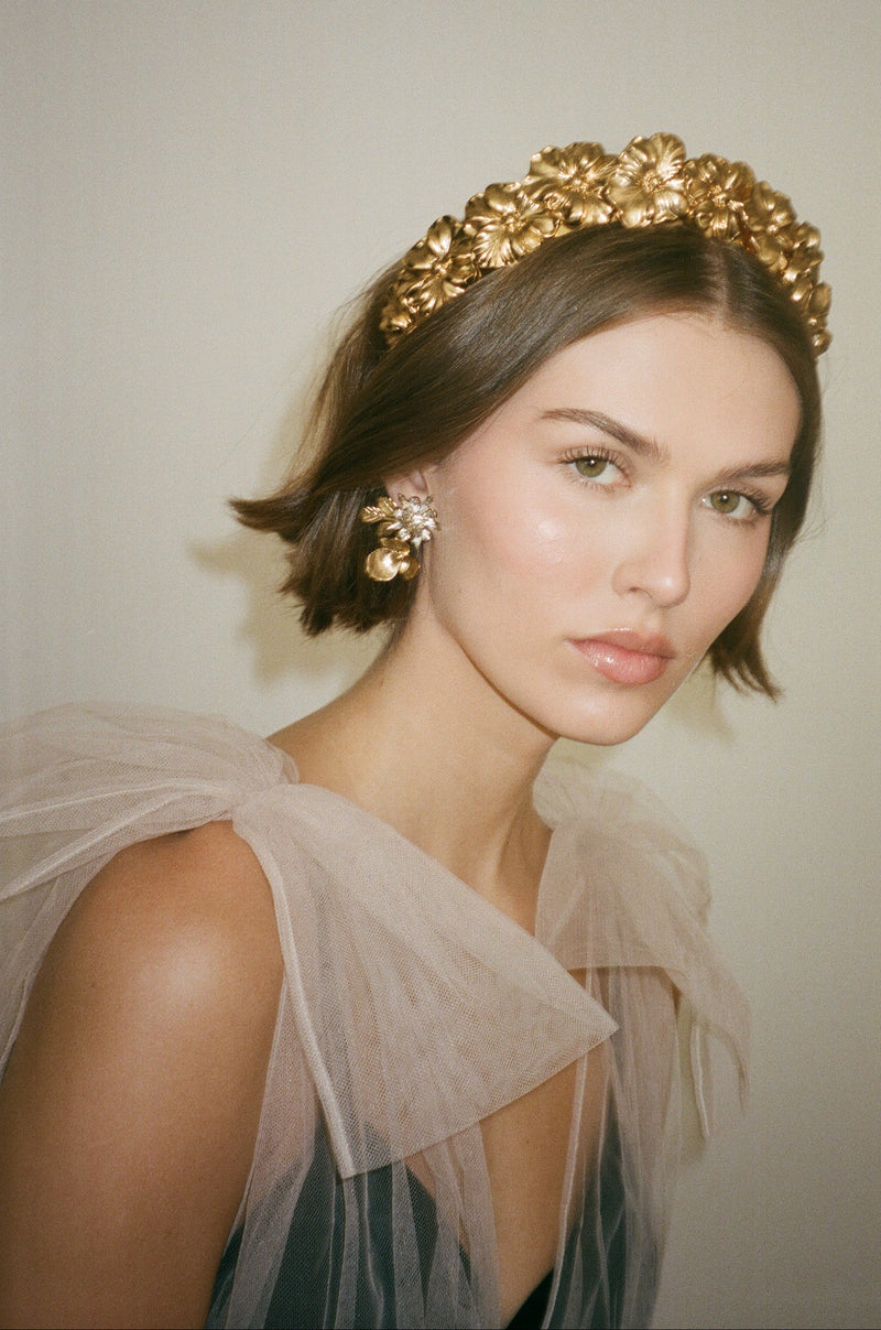 Delphine Floral Crown