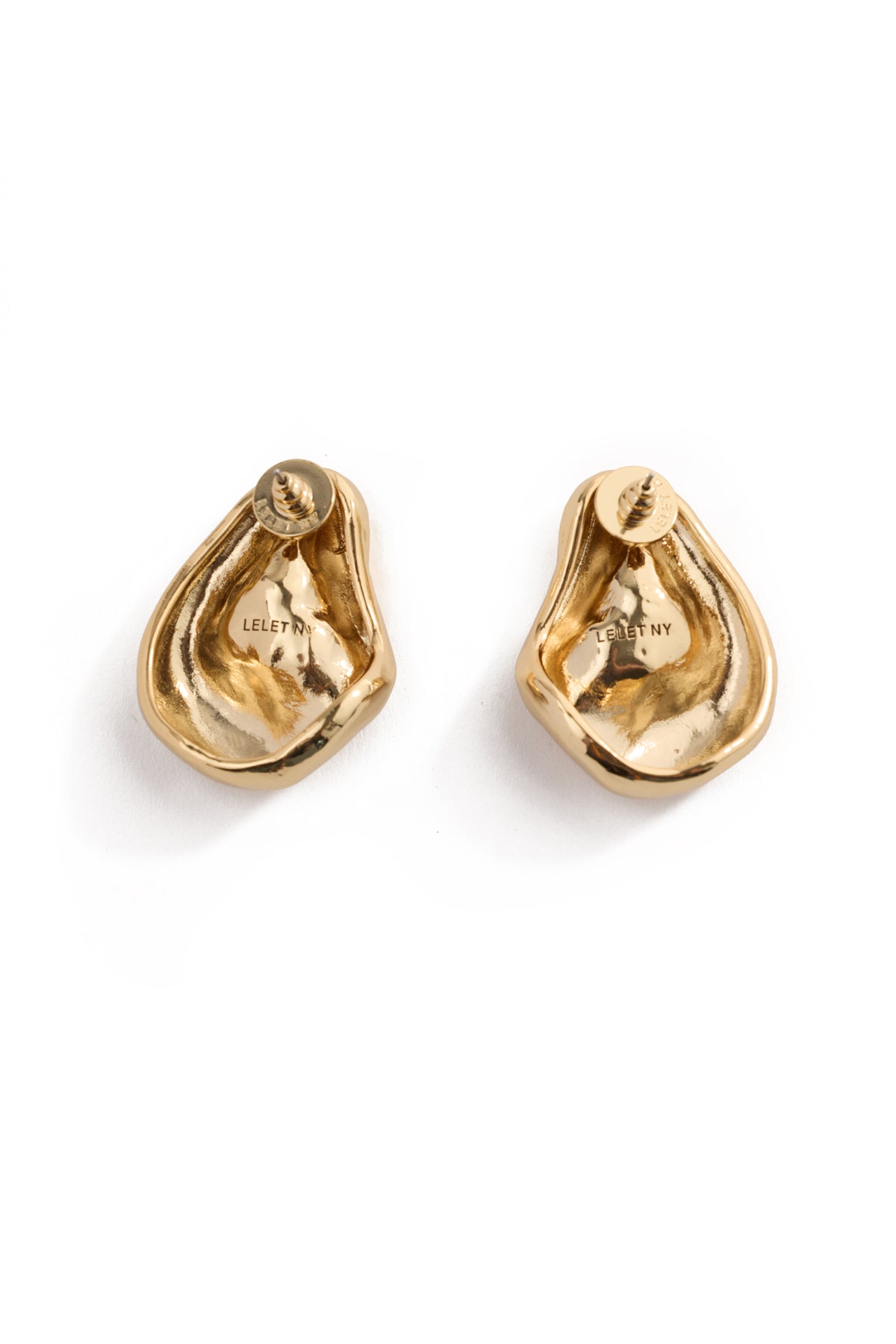 Rue Button Earrings