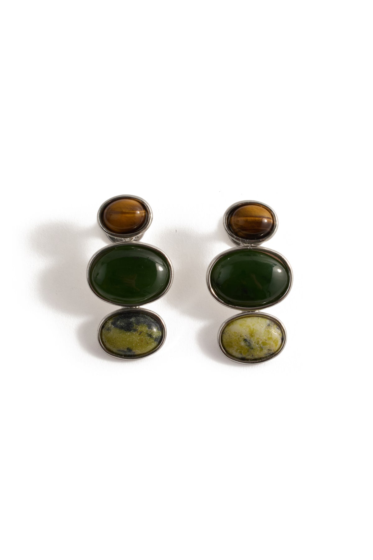 Vega Stone Linear Earrings