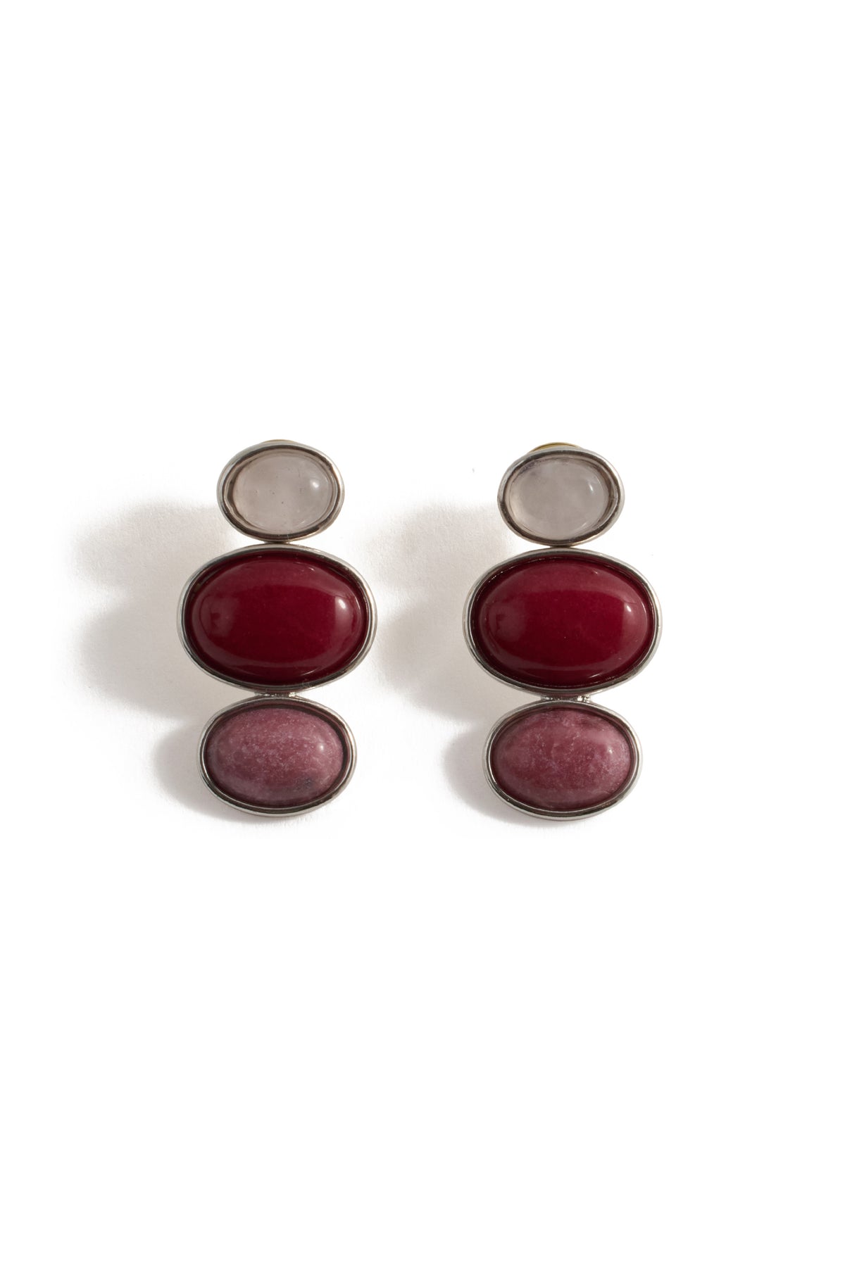 Vega Stone Linear Earrings