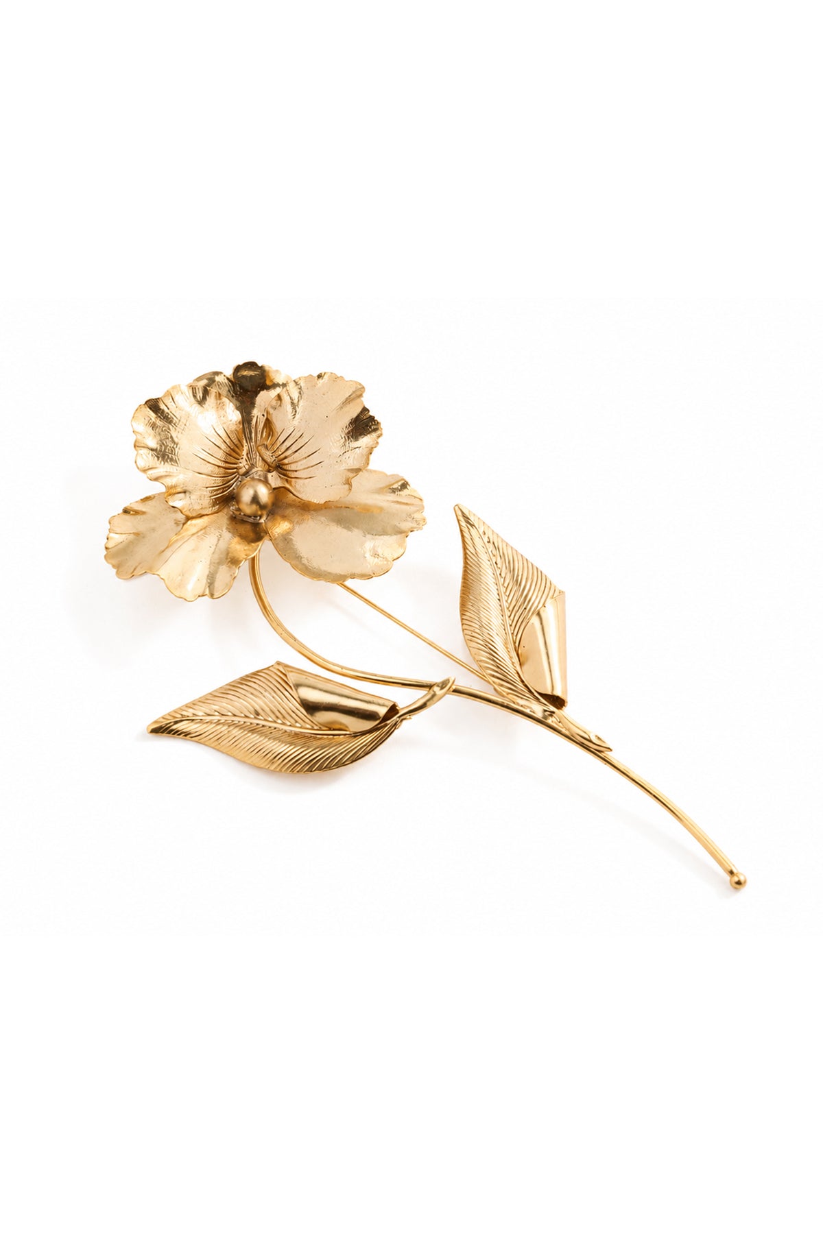 Iris Floral Brooch