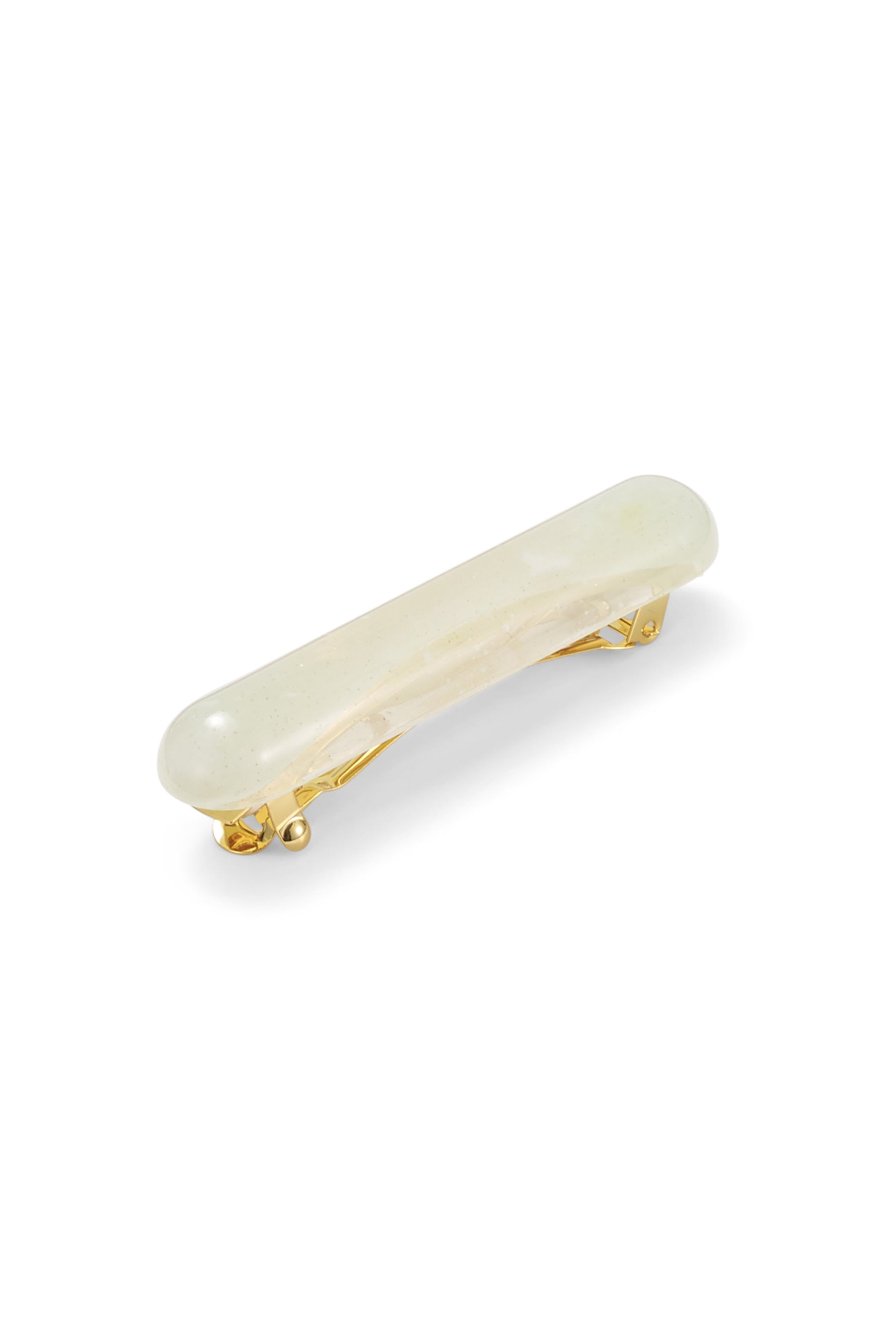 Jade Marble Bar Barrette