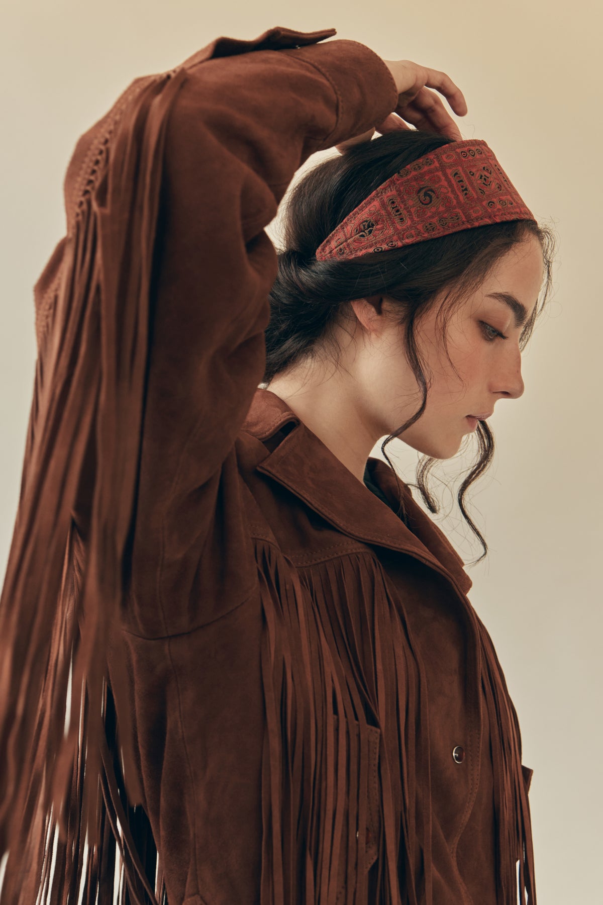 Annika Jacquard Headwrap