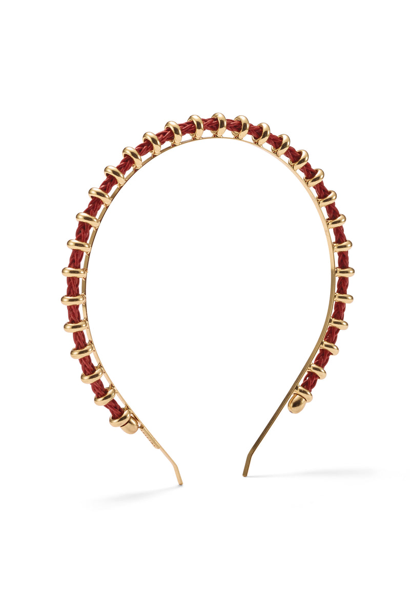 Bentley Braided Leather Headband