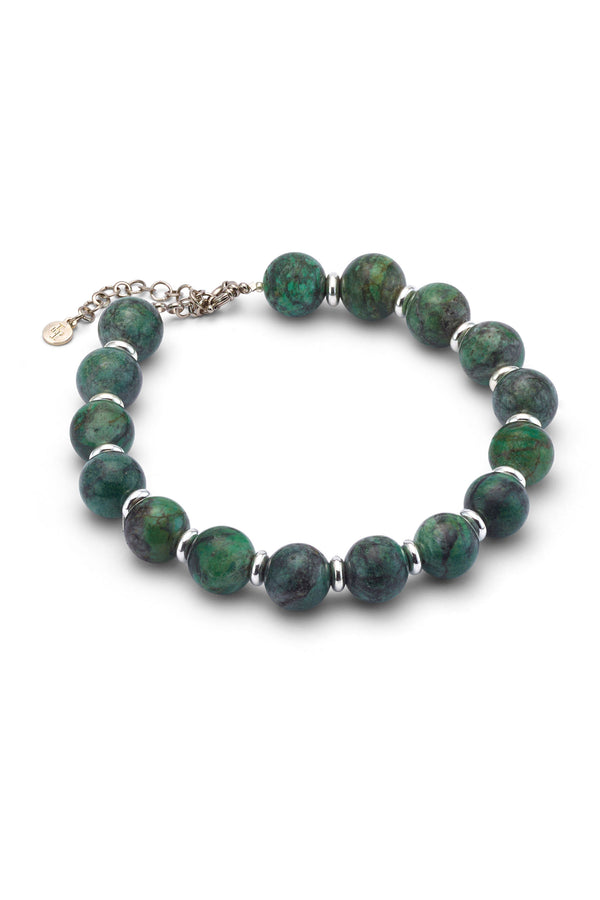 Reese Stone Beaded Necklace