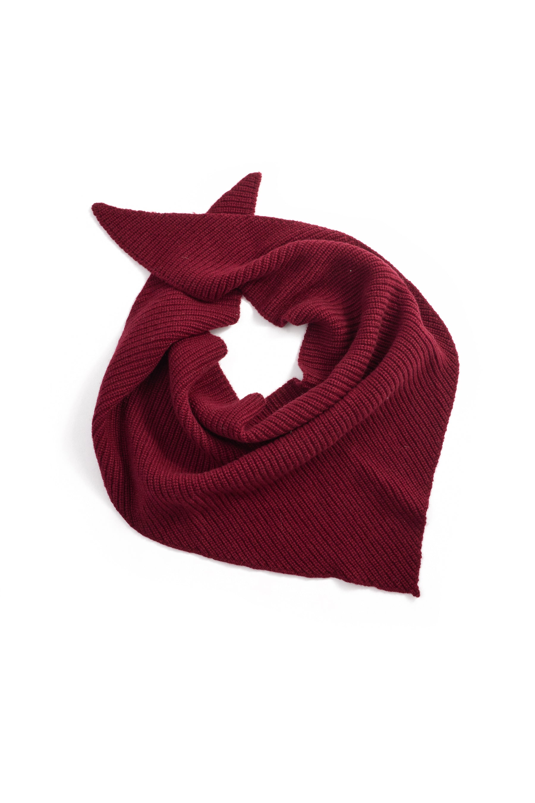 Camille Ribbed Scarf Bandana