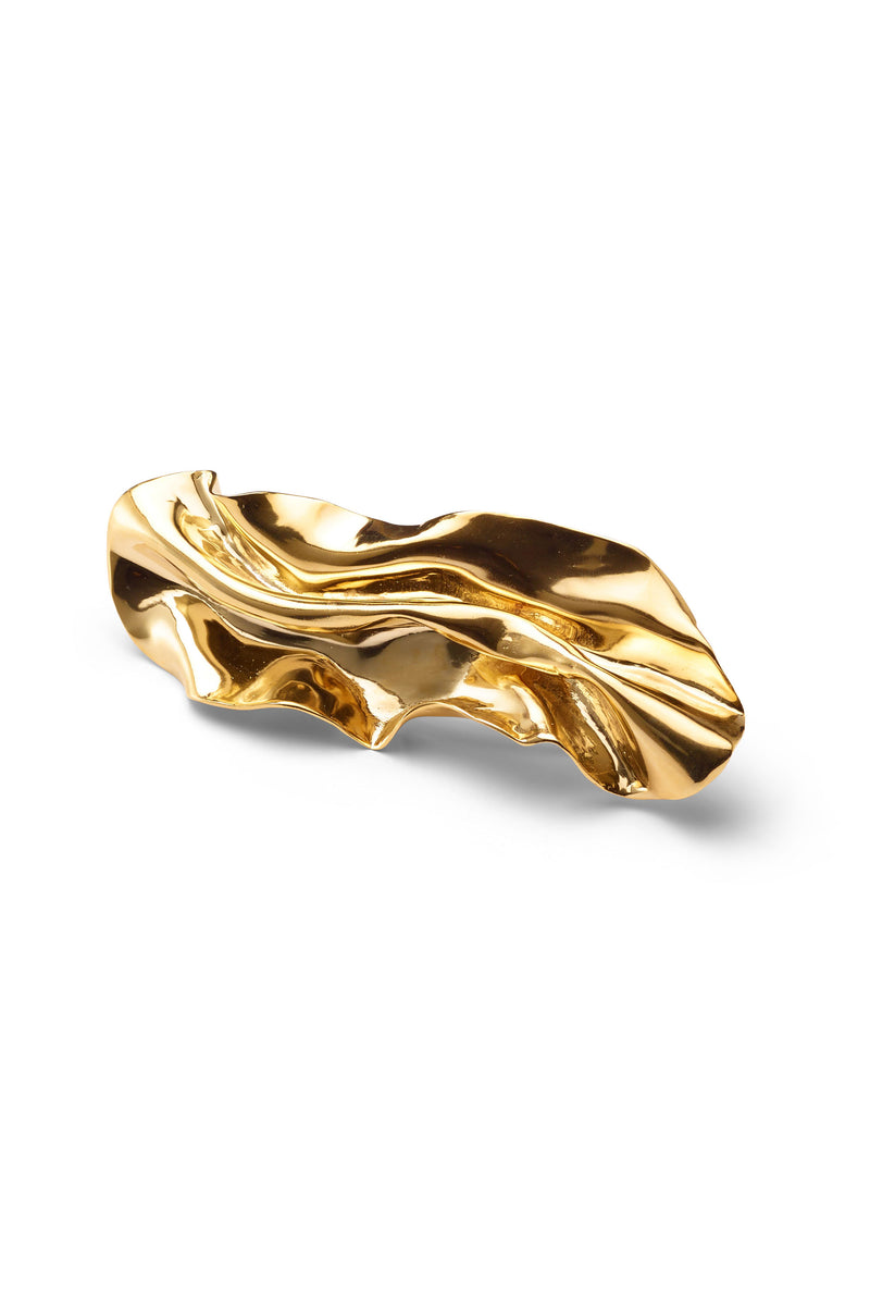 Glossy Draped Barrette