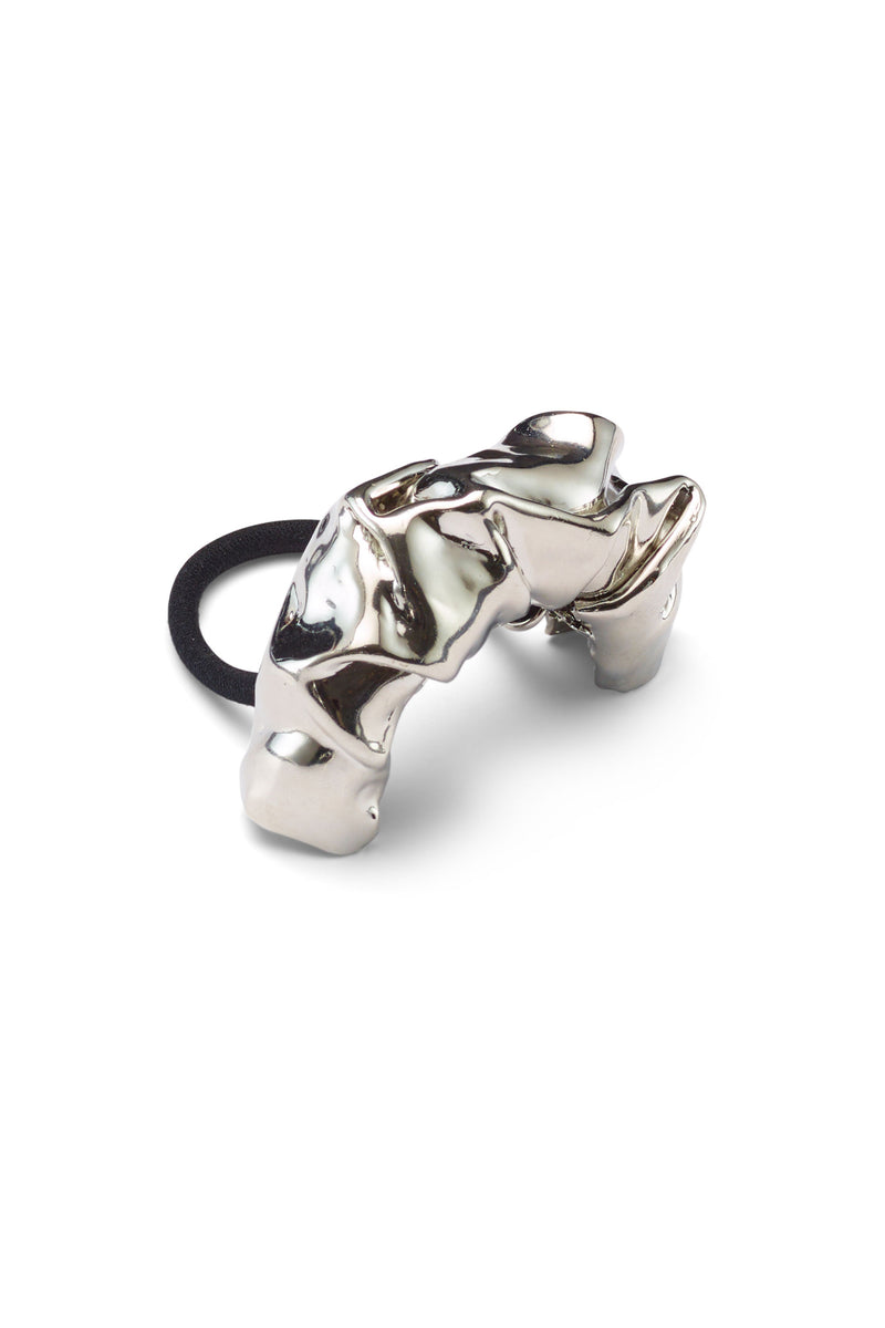 Glossy Draped Pony Cuff