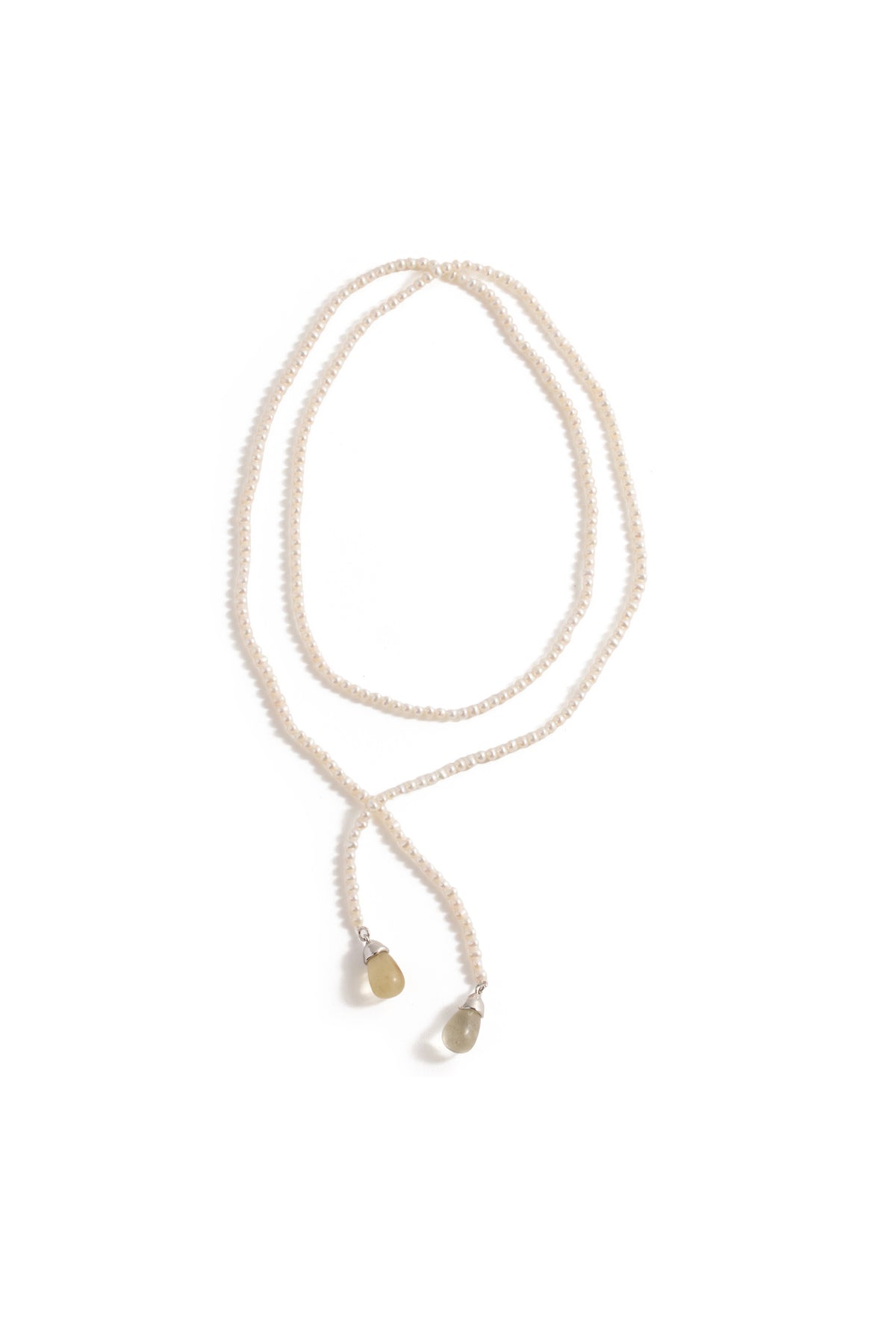 Agnes Freshwater Pearl Lariat Necklace