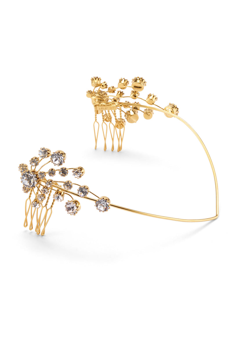 Briar Semi Crystal Vee Halo