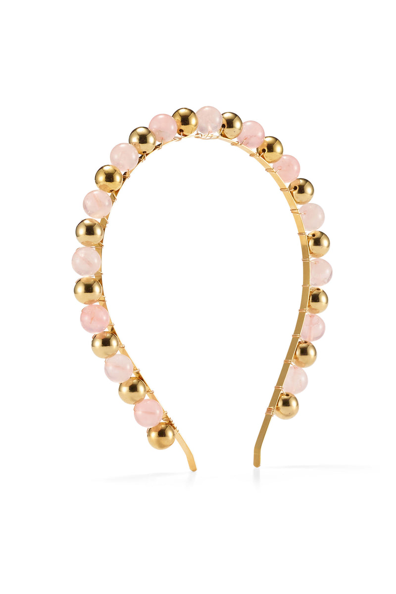 Libby Stone Beaded Strand Headband