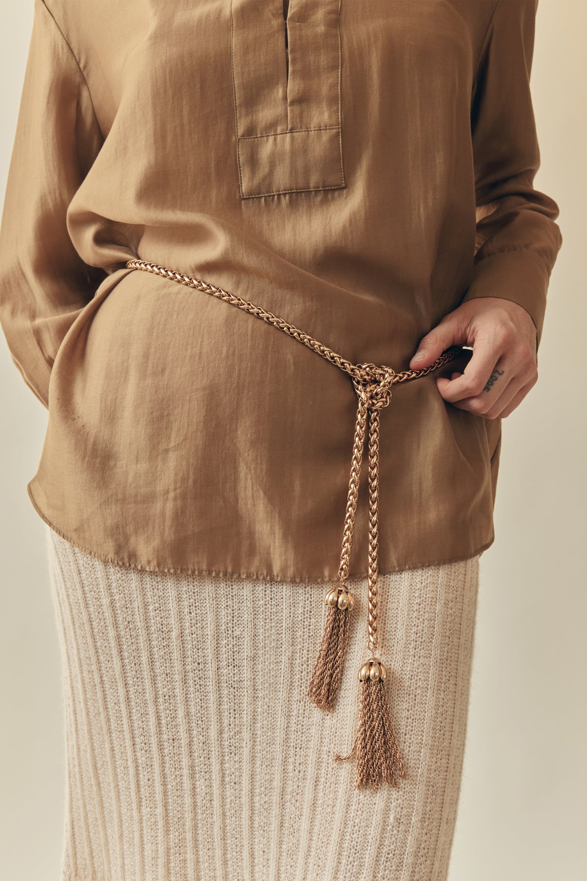 Evie Tassel Belt