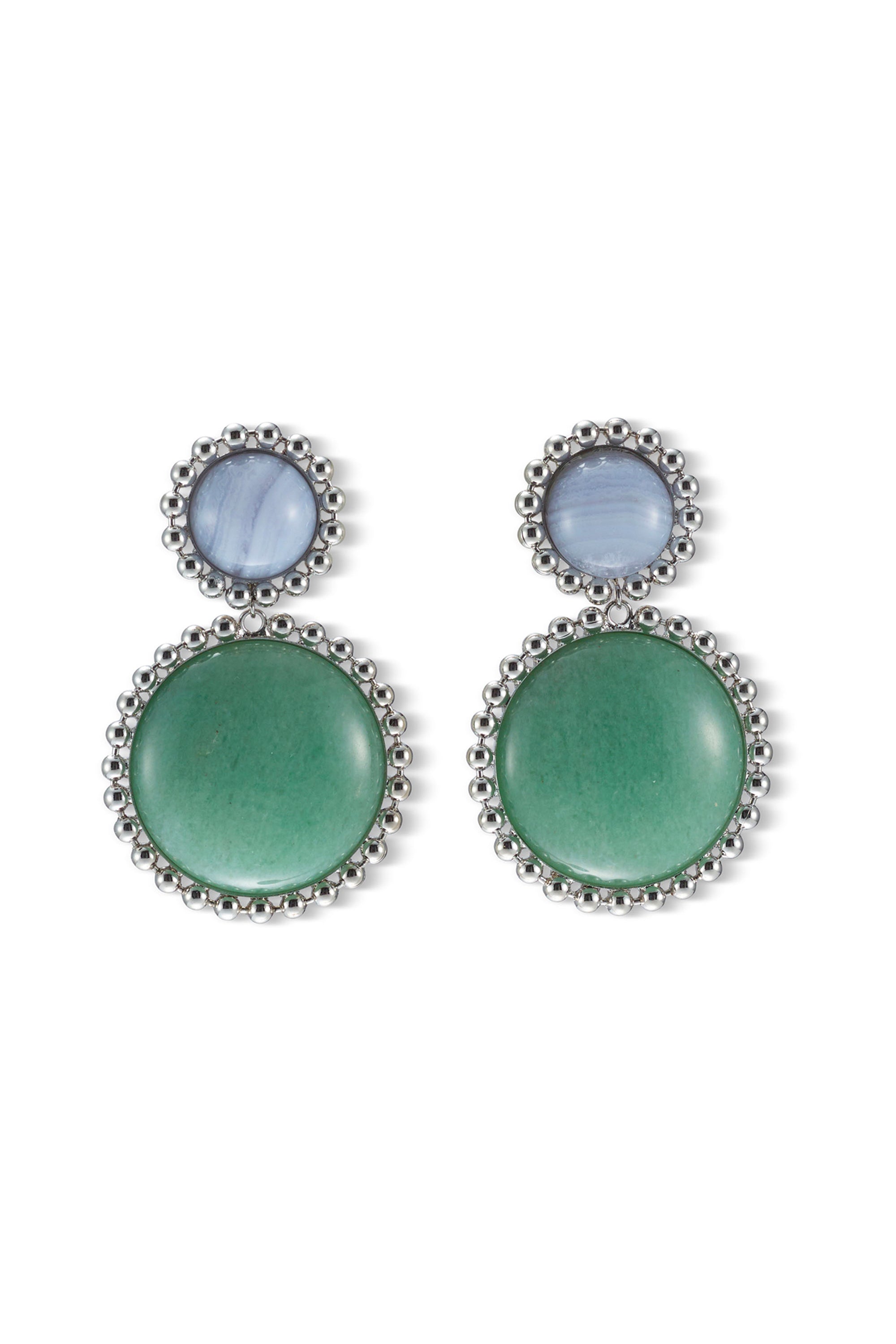 Lina Ballchain Drop Earrings