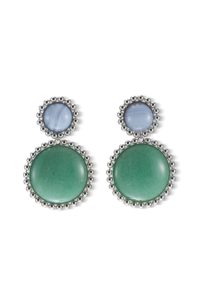Lina Ballchain Drop Earrings